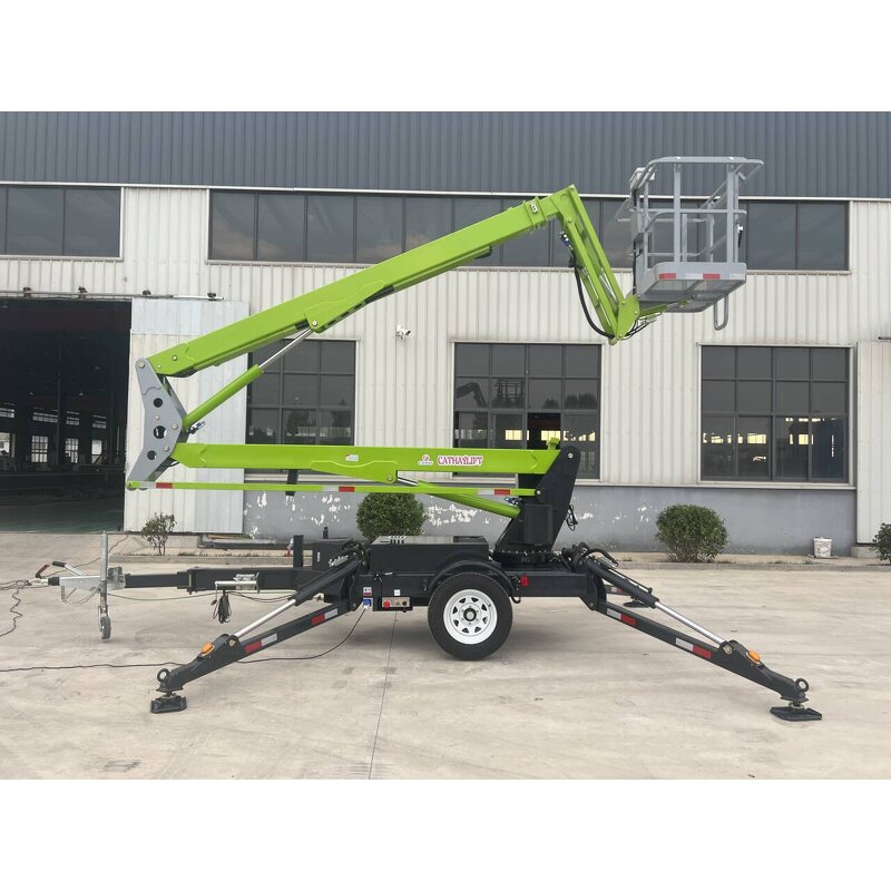 Towable Boom Lift Manufacturer - OEM/ODM 16m High Platform Wheel Telescopic Lift