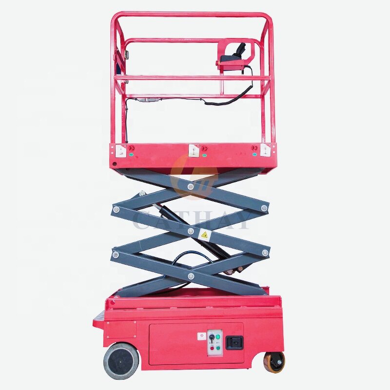 Scissor Lift Manufacturer - OEM/ODM 3-4.8m Mobile Self Propelled Low Level Lift