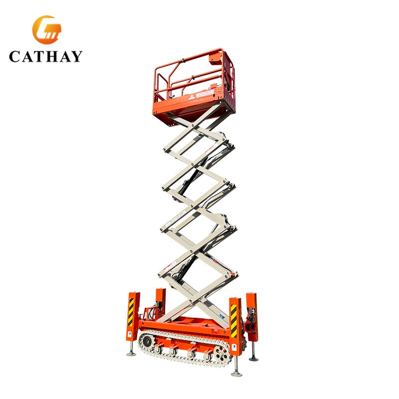 Scissor Lift Manufacturer - OEM/ODM 6-8m Crawler Electric Tracked Self Propelled