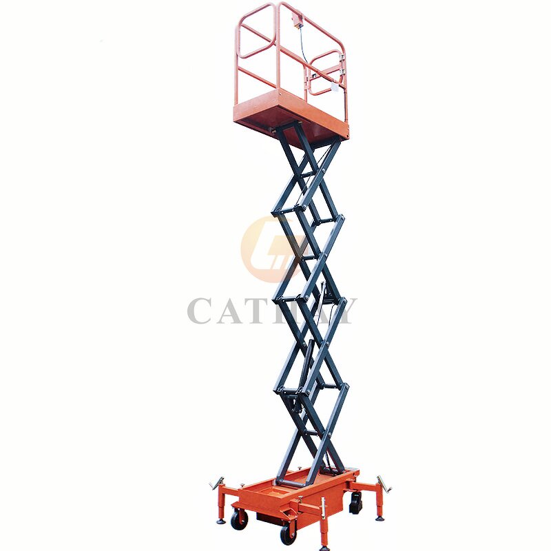 Scissor Lift Manufacturer - OEM/ODM 3.9m Cheap Small Movable Electric Manlift