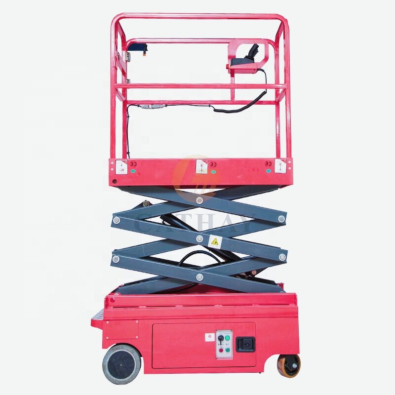 Scissor Lift Manufacturer - OEM/ODM 3-4.8m Mobile Self Propelled Low Level Lift