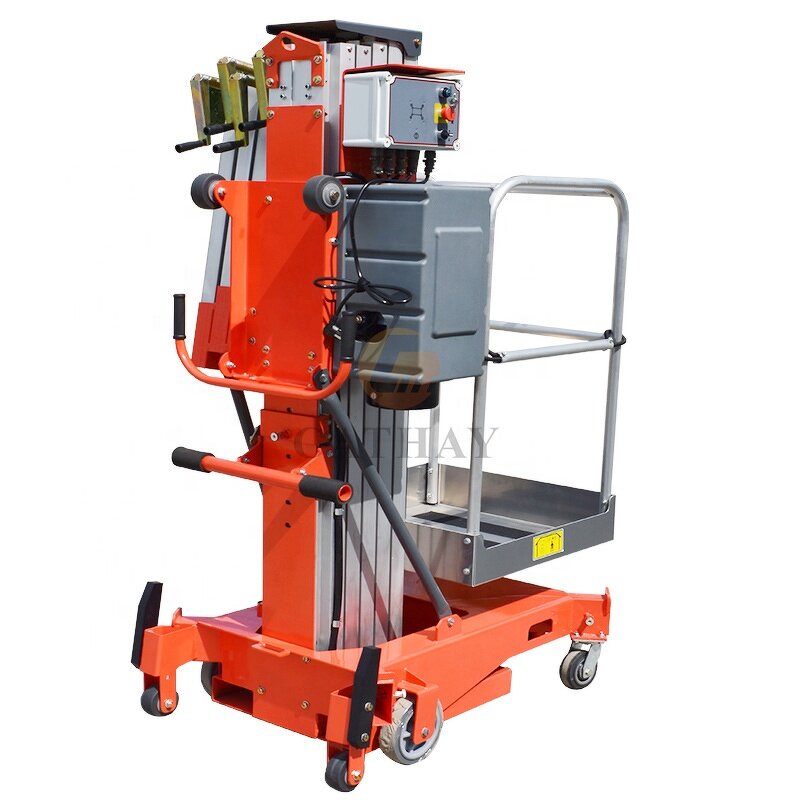 Mast Lift Manufacturer - OEM/ODM 20' Vertical Single Mast Electric Lift