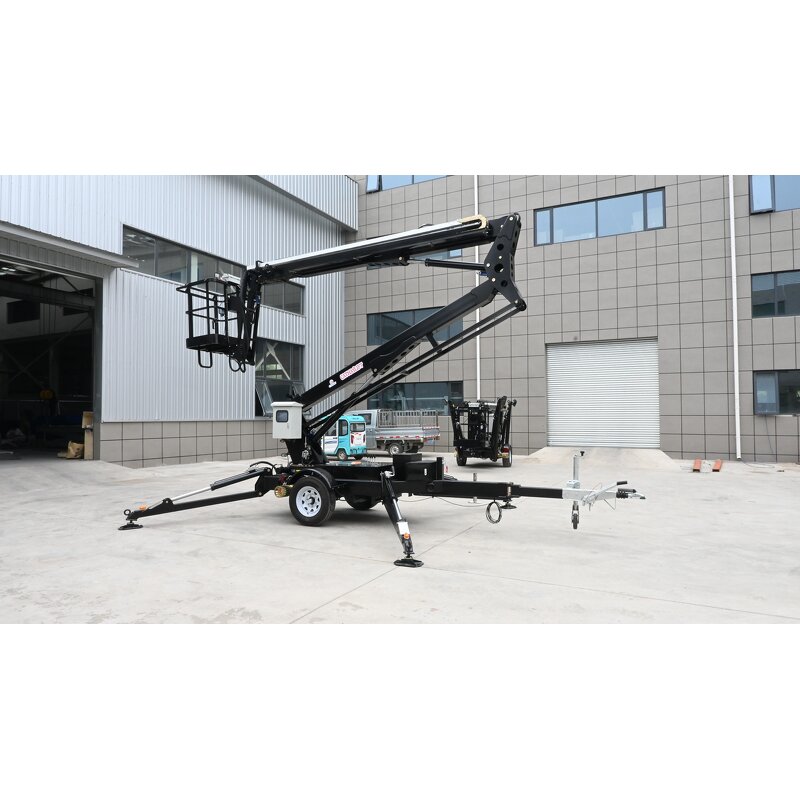 Cherry Picker Manufacturer - OEM/ODM 60ft Towable Lift for Cutting Trees