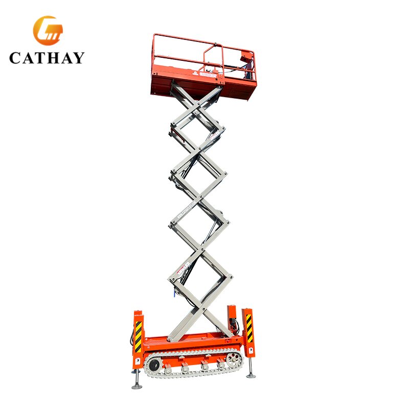 Scissor Lift Manufacturer - OEM/ODM 6-8m Crawler Electric Tracked Self Propelled