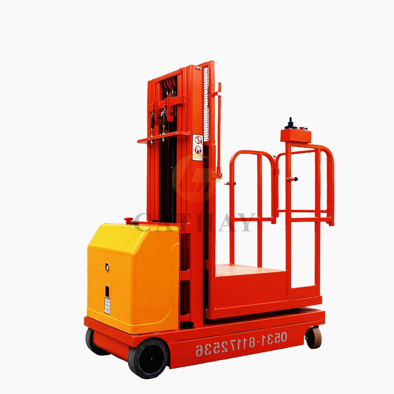 Electric Order Picker Manufacturer - OEM/ODM 3-6m Self Propelled Mini Trolley
