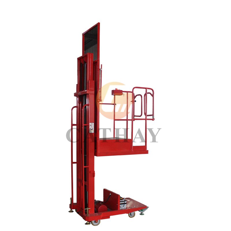 Electric Order Picker Manufacturer - Wholesale 2400mm Forks Semi Electric Aerial