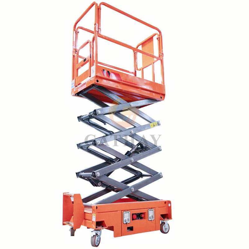 Scissor Lift Manufacturer - OEM/ODM 3.9m Cheap Small Movable Electric Manlift