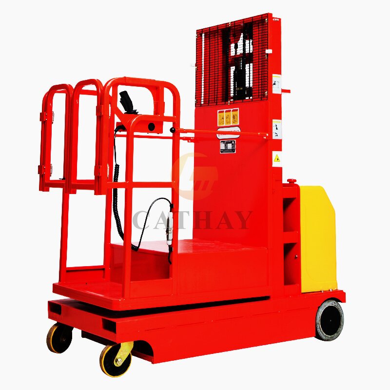 Order Picker Machine Manufacturer - OEM/ODM 4.5m 300kg Warehouse Forklift Picker