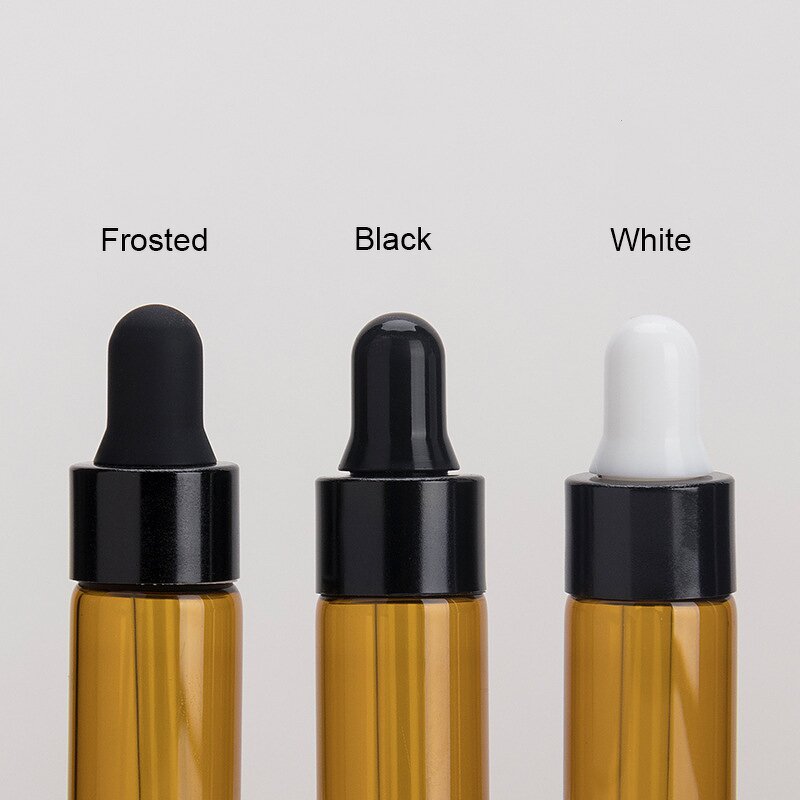 Glass Dropper Bottles Supplier - Wholesale 1ml-5ml Clear Amber Essential Oil