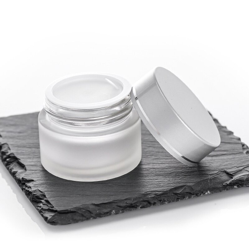 Glass Cosmetic Cream Jar Factory - Wholesale Empty 30g 50g Frosted with Lids