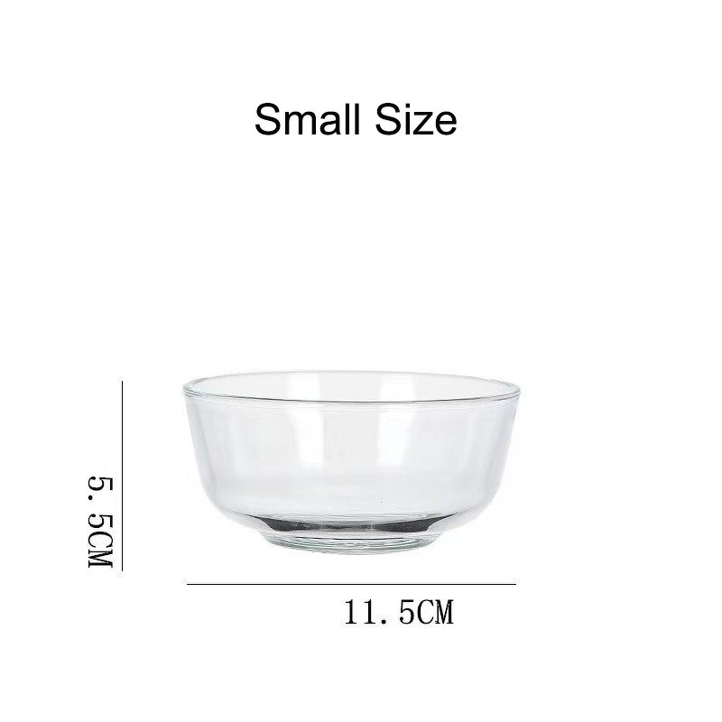 Glass Mixing Bowl Factory - Wholesale BPA-Free Clear for Fruit Dessert