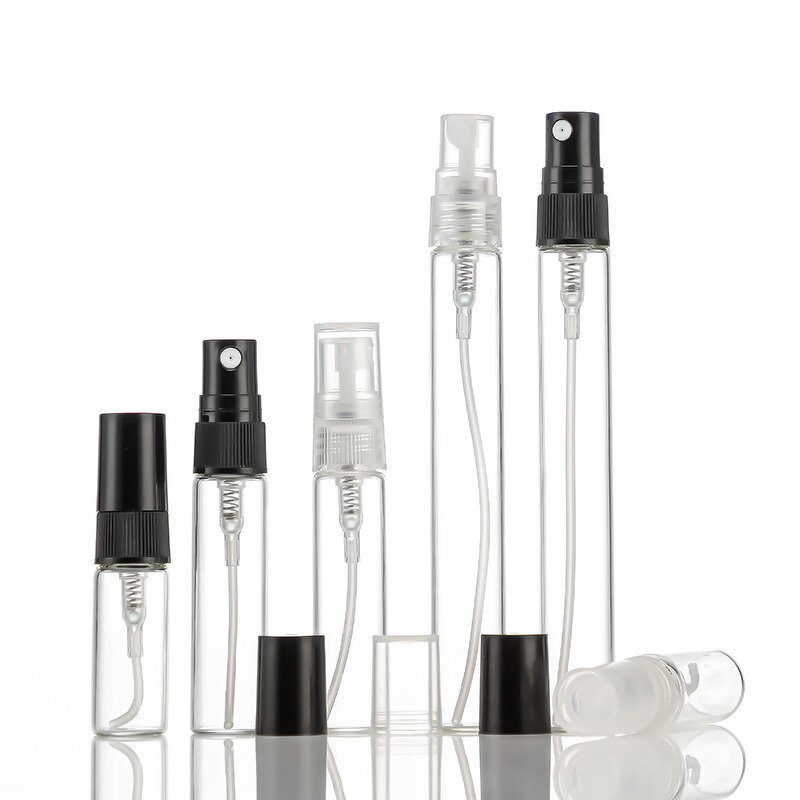 Glass Perfume Sample Bottles Factory - Wholesale 2-10ml Tester with Pump Sprayer