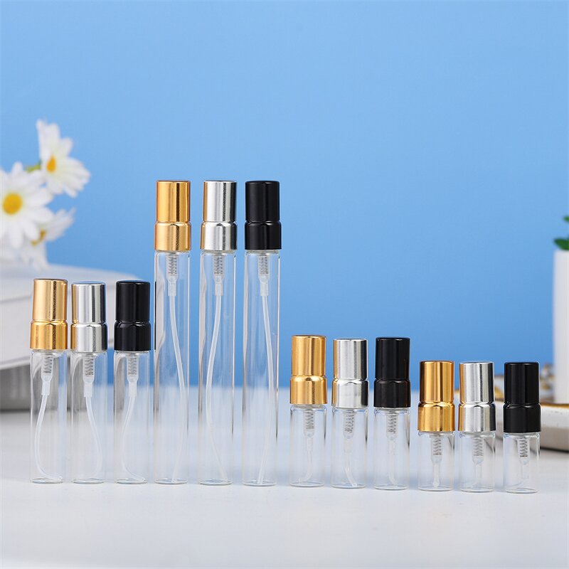 Glass Perfume Atomizer Supplier - Wholesale 5ml/10ml Travel Empty Spray Bottle