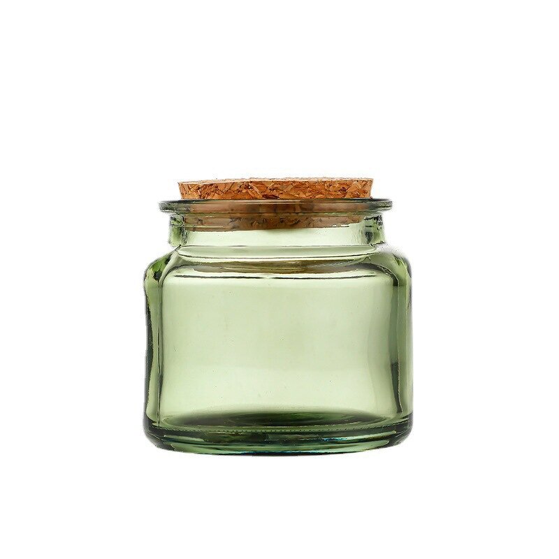 Glass Candle Jar Factory - Wholesale 80ml with Cork Lids Empty for Christmas