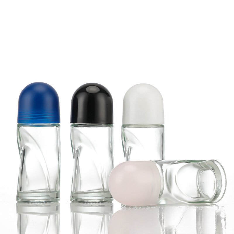 Glass Roll-on Bottle Supplier - 50ml for Essential Oils with Plastic Roller