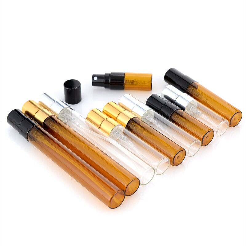 Glass Perfume Atomizer Supplier - Wholesale 5ml/10ml Travel Empty Spray Bottle