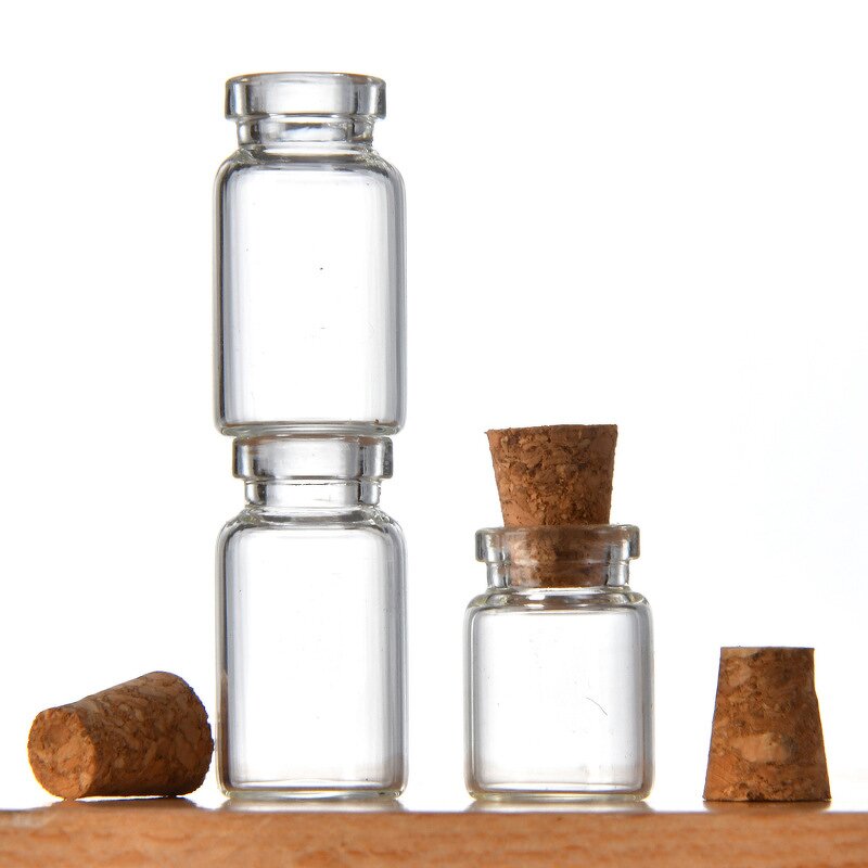 Glass Vials Supplier - Wholesale 1ml 2ml Borosilicate Empty Wishing Bottle