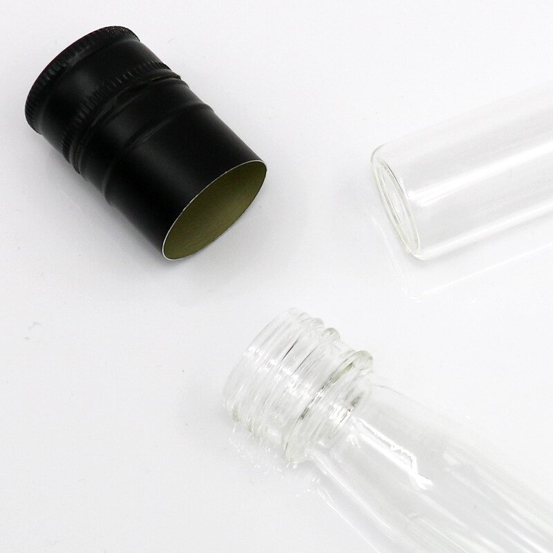 Glass Wine Test Tubes Factory - Wholesale 50ml 100ml with Screw Cap
