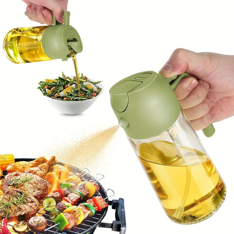 Glass Kitchen Dispenser Manufacturer - Wholesale 2-in-1 Oil Sprayer Empty