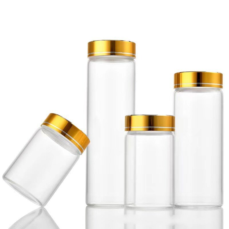 Glass Jars Supplier - Wholesale Round Borosilicate with Screw Lids Food Storage