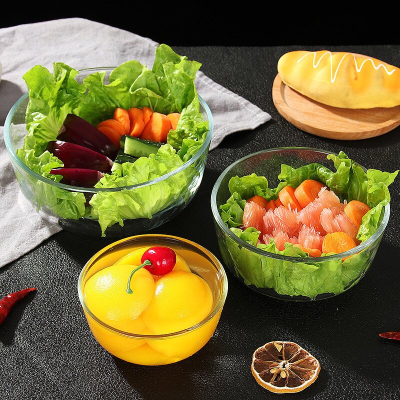 Glass Mixing Bowl Factory - Wholesale BPA-Free Clear for Fruit Dessert