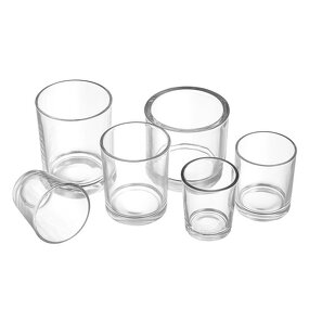 Glass Candle Jar Factory - Wholesale Empty Candle Cup Clear with Lid