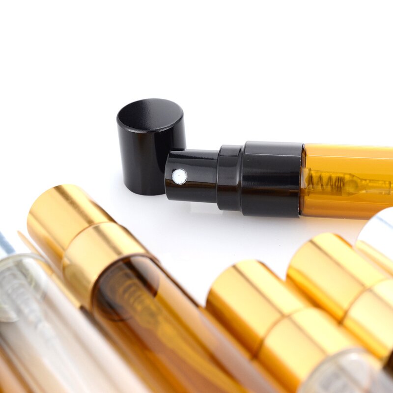 Glass Perfume Atomizer Supplier - Wholesale 5ml/10ml Travel Empty Spray Bottle