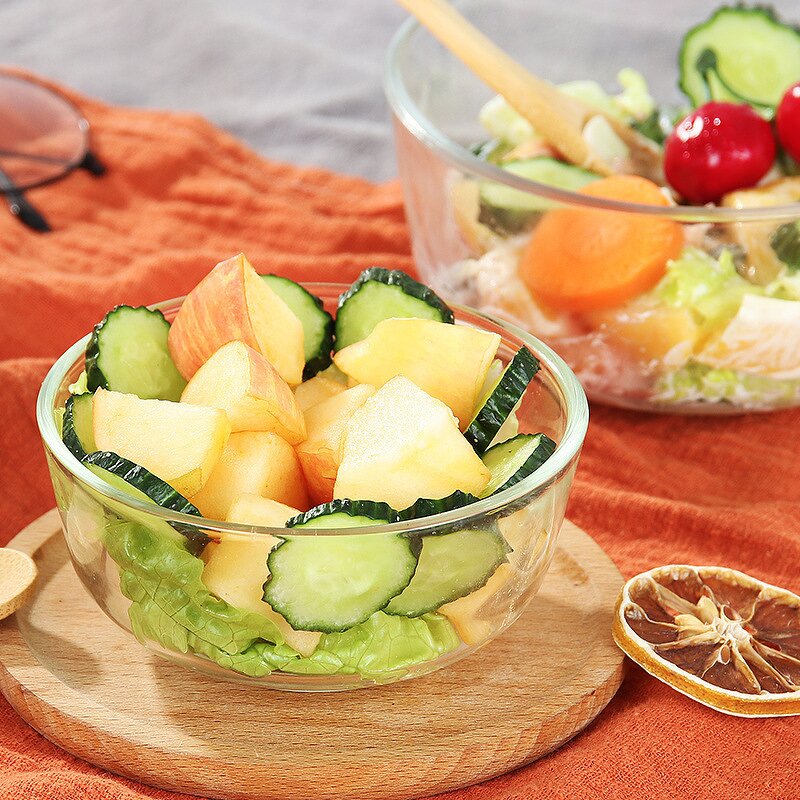 Glass Mixing Bowl Factory - Wholesale BPA-Free Clear for Fruit Dessert