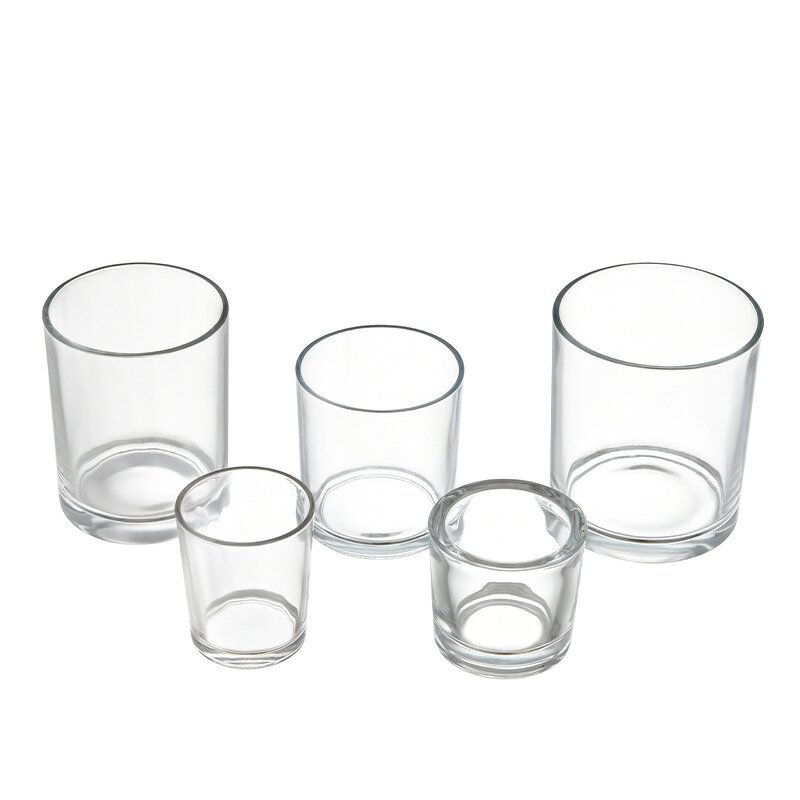 Glass Candle Jar Factory - Wholesale Empty Candle Cup Clear with Lid