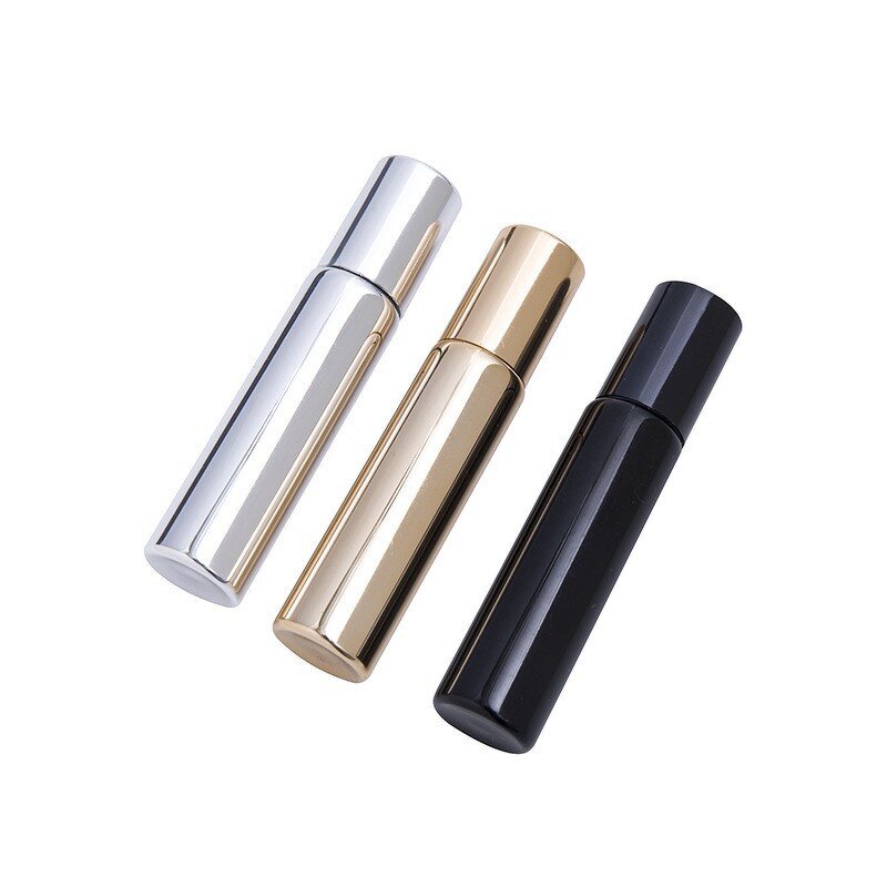 Glass Essential Oil Roller Bottle Factory - Wholesale 10ml UV Gold Black Roll-on