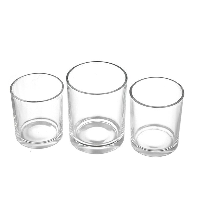 Glass Candle Jar Factory - Wholesale Empty Candle Cup Clear with Lid