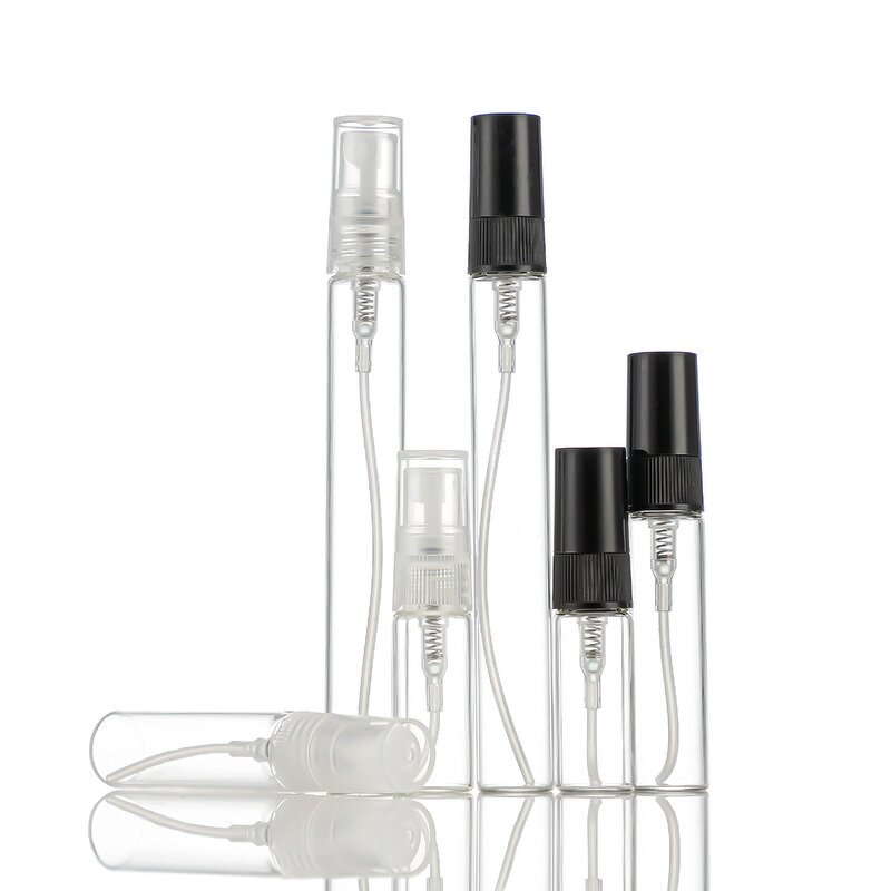Glass Perfume Sample Bottles Factory - Wholesale 2-10ml Tester with Pump Sprayer