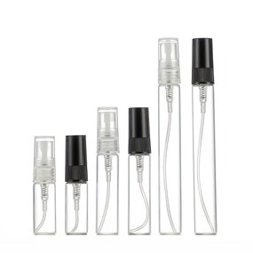 Glass Perfume Sample Bottles Factory - Wholesale 2-10ml Tester with Pump Sprayer