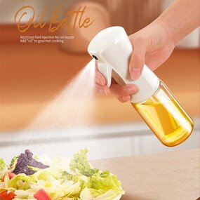 Glass Olive Oil Spray Bottle Manufacturer - Wholesale 220ml Reusable Kitchen
