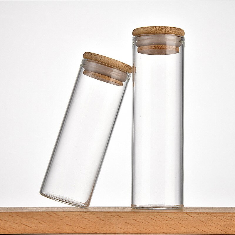 Glass Food Storage Jar Factory - Wholesale Clear Borosilicate with Cork Lid