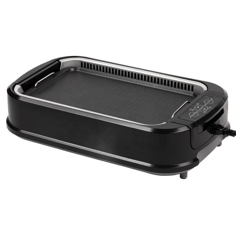 Smokeless BBQ Grill Manufacturer - OEM/ODM 1500W Detachable Plate Electric Grill