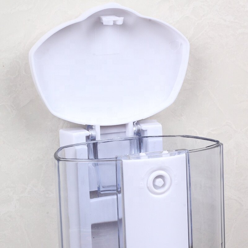 Soap Dispenser Manufacturer - OEM/ODM Wall Mounted 350ML ABS Plastic Hotel Amenities