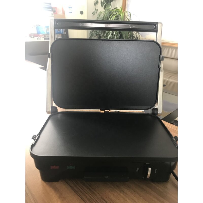 Contact Grill Manufacturer - OEM/ODM Detachable 180 Degree Open 2 Side Grill