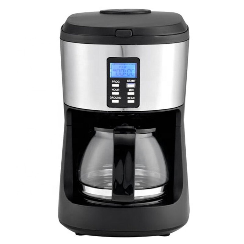 Coffee Maker Machine Manufacturer - OEM/ODM Digital with Coffee Bean Grinder 2 in 1