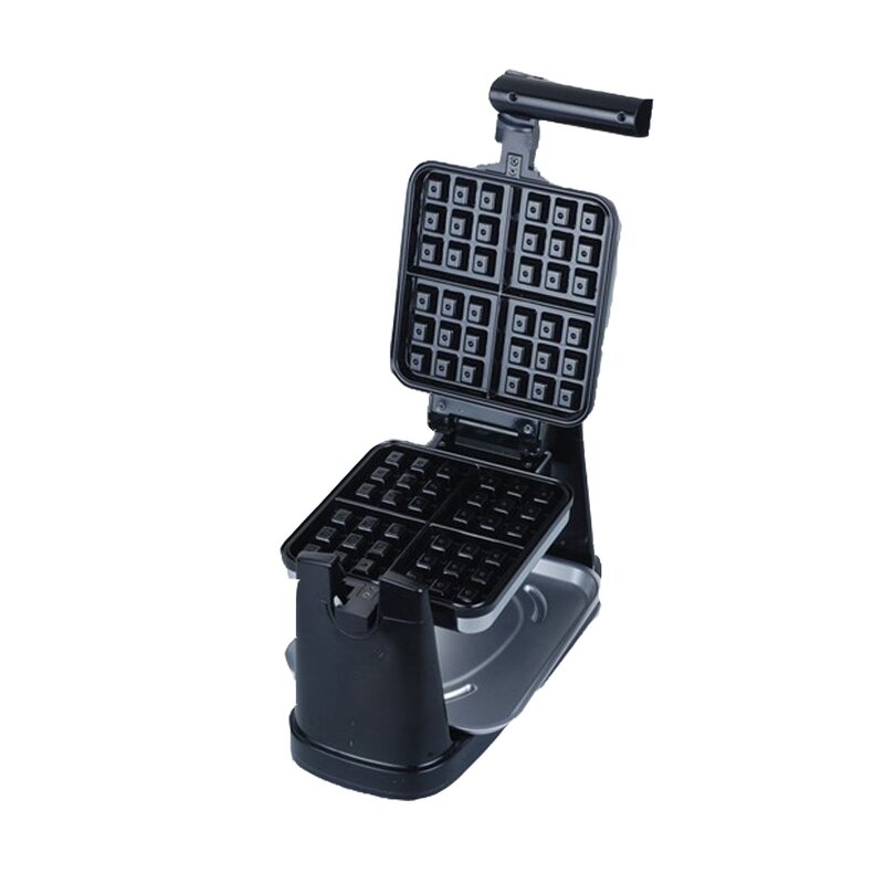 Waffle Maker Manufacturer - OEM/ODM 4 Slice Square Rotating Waffle Maker