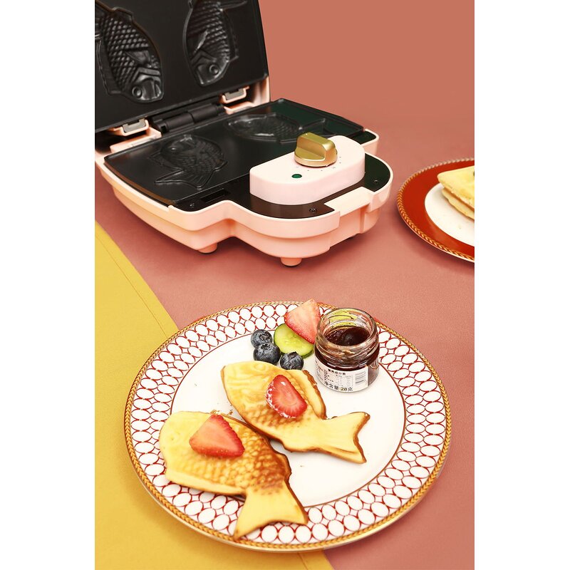 Waffle Maker Manufacturer - OEM/ODM Square 9 in 1 Removable Plates Professional