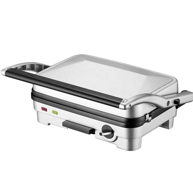Grill Sandwich Maker Manufacturer - OEM/ODM 4 Slice 180 Degree Open Commercial Grill