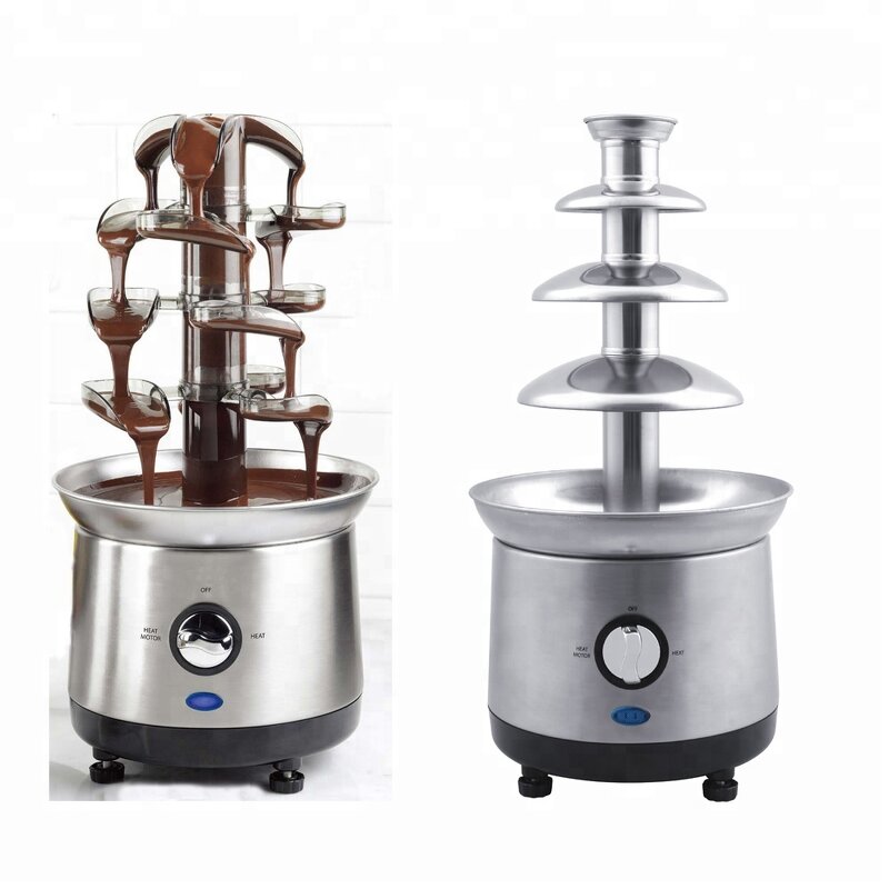 Chocolate Fountain Manufacturer - OEM/ODM Hot Sale 3 Layers Stand Chocolate Fountain