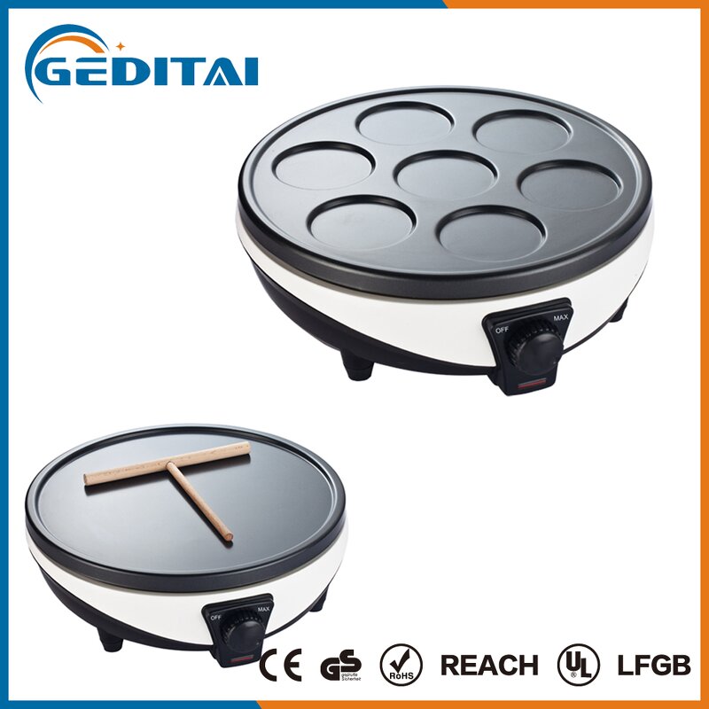 Crepe Maker Manufacturer - OEM/ODM Electric 2 in 1 Detachable Crepe Maker