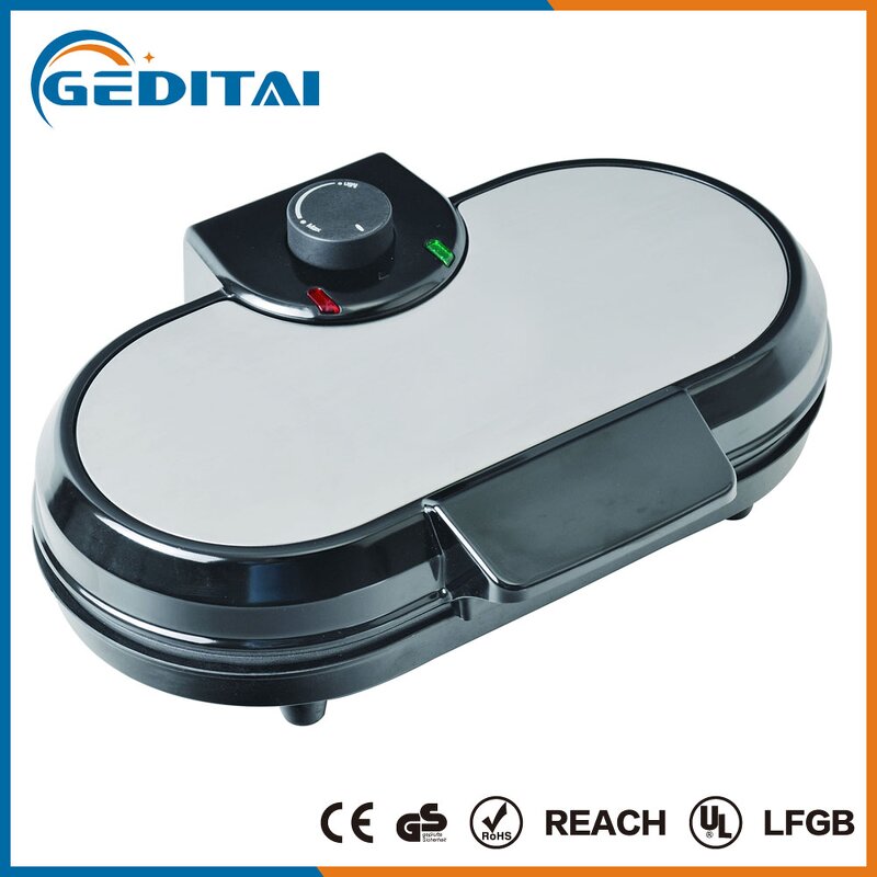 Waffle Maker Manufacturer - OEM/ODM 2 Slice Electric Flower Shape Waffle Maker
