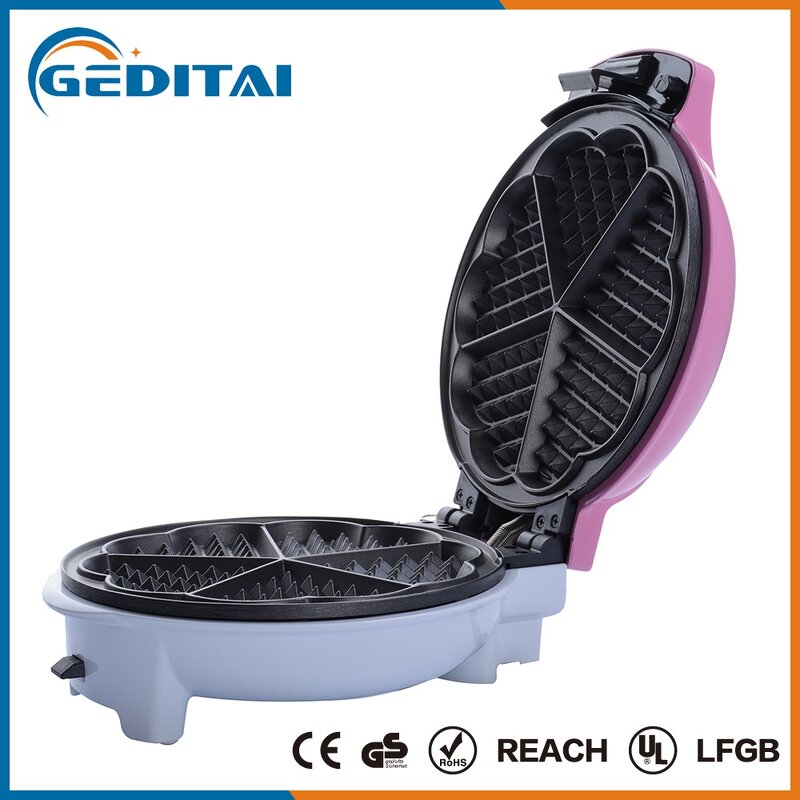 Waffle Maker Machine Manufacturer - OEM/ODM Heart Shape Detachable 7 in 1 Breakfast