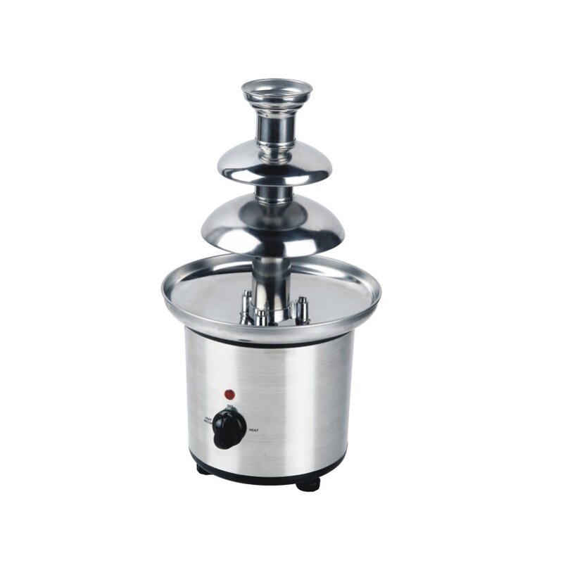 Chocolate Fountain Manufacturer - OEM/ODM Commercial 4 Tiers Stainless Steel Fountain
