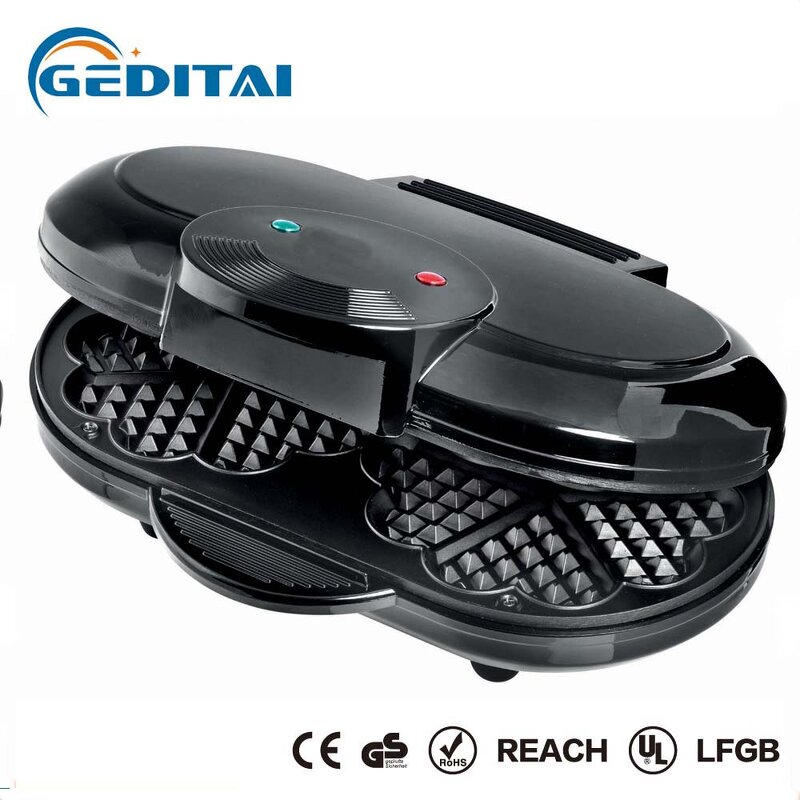 Waffle Maker Manufacturer - OEM/ODM Household Double Round Waffle Maker