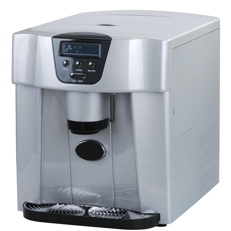 Ice Maker Manufacturer - OEM/ODM 10-15kg Home Use with Water Dispenser