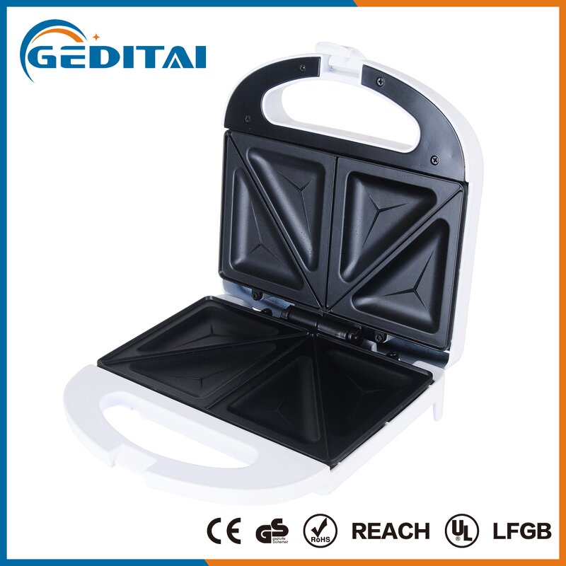 Sandwich Maker Manufacturer - OEM/ODM Breakfast Triangle 2 Slice Waffle Maker